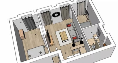 Photo d'un projet de Aménagement Appartement à Marseille