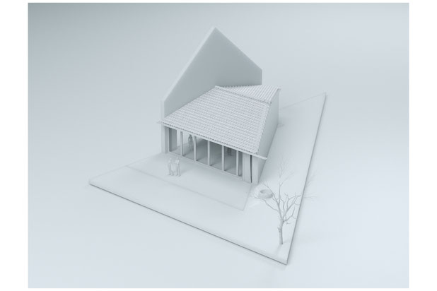 Maquette-agrandissement_extension-maison-La Baule-Escoublac