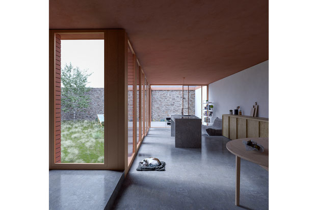 Vue-agrandissement_extension-maison-Rennes