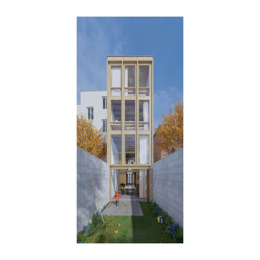 M06 - Comment créer une maison ouverte et lumineuse sur une parcelle de 3,50 mètres de large ? – construction de maison neuve Loire-Atlantique M06 - Comment créer une maison ouverte et lumineuse sur une parcelle de 3,50 mètres de large ? – construction de maison neuve Loire-Atlantique