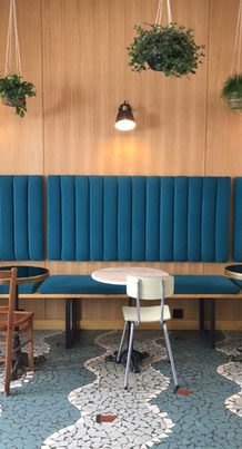 Photo d'un projet de Aménagement Café ou restaurant à Vannes