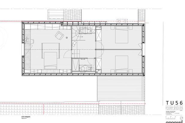 plan étage-construction-maison-Nantes