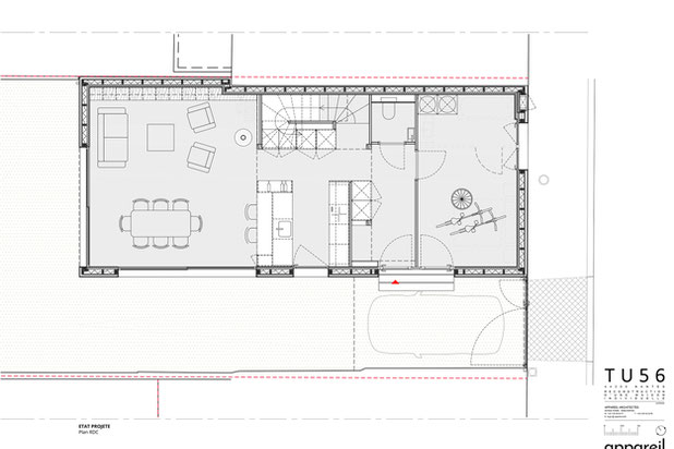 plan rez-de-chaussée-construction-maison-Nantes
