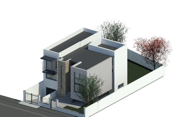 Axonométrie 2-construction-maison-Chevilly-Larue