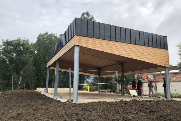 HALLE POLYVALENTE-construction-equipement-Chassignelles