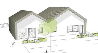 Photo d'un projet de Construction Bureaux à Languidic