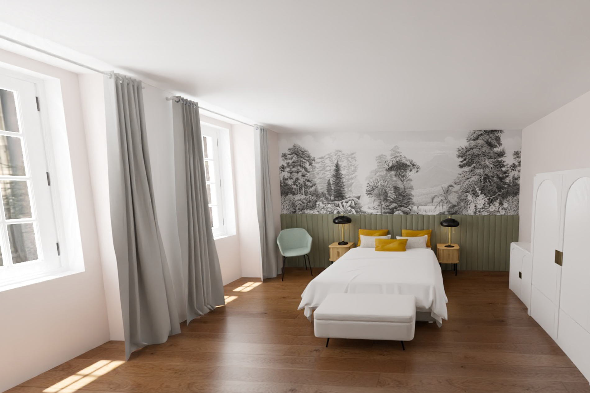 Rénovation d'un appartement épuré au charme moderne – rénovation d'appartement Bas-Rhin Rénovation d'un appartement épuré au charme moderne – rénovation d'appartement Bas-Rhin