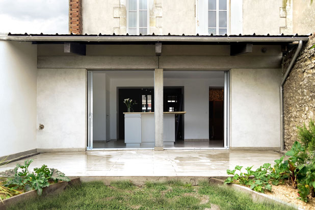 Vue depuis le jardin-agrandissement_extension-extension-Saint-Laurent-Médoc