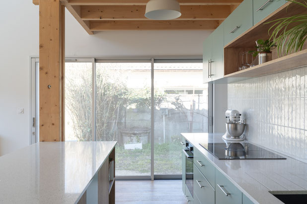 Vue cuisine-construction-maison-Bègles