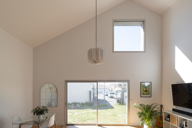 Vue séjour-construction-maison-Bègles