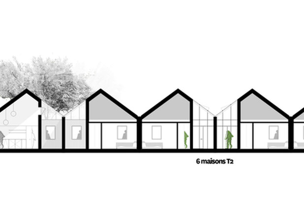 Coupe-construction-logement-La Crèche