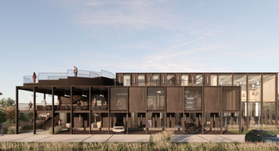 Photo d'un projet de Construction Bureaux à Notre-Dame-d'Oé