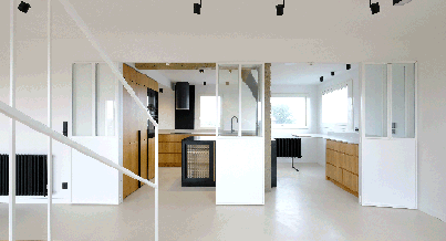 Photo d'un projet de Réhabilitation Appartement à Dinard