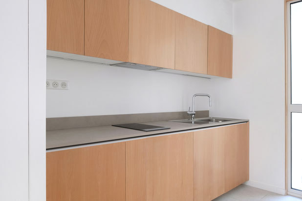 Cuisine duplex haut-rehabilitation-immeuble-Paris