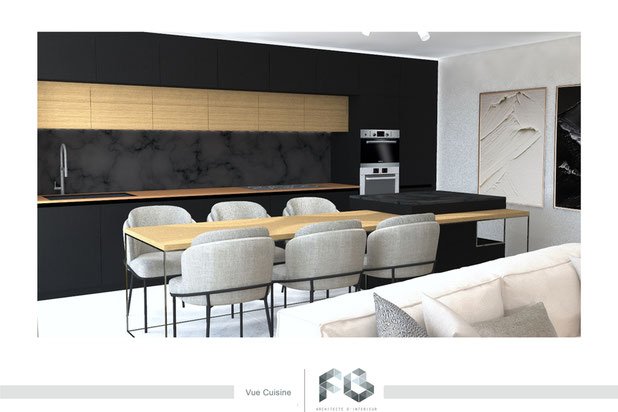 Cuisine-renovation-appartement-Levallois-Perret