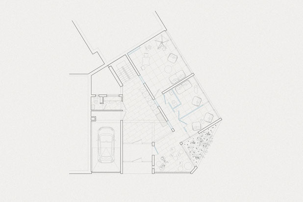 DEK_Plan rez-de-chaussée-renovation-maison-Bruxelles