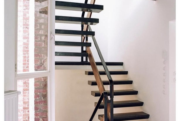 Escalier classé-renovation-maison-Bruxelles