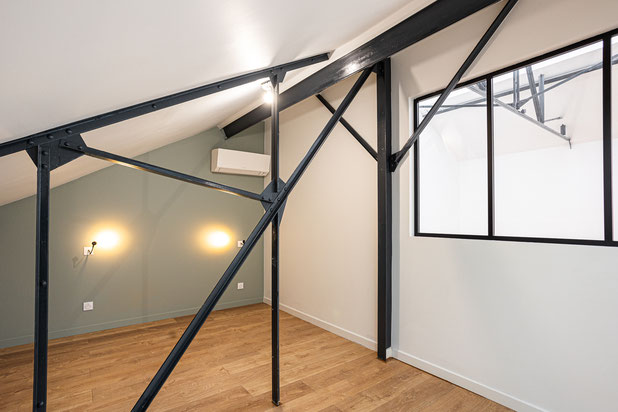 chambre étage-rehabilitation-atelier_loft-Bordeaux