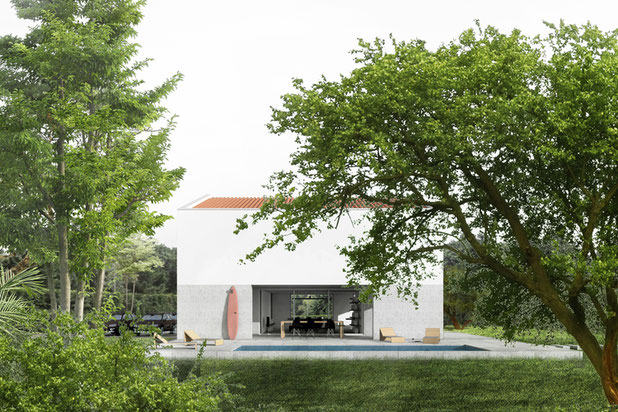 façade sud-construction-maison-Bidart