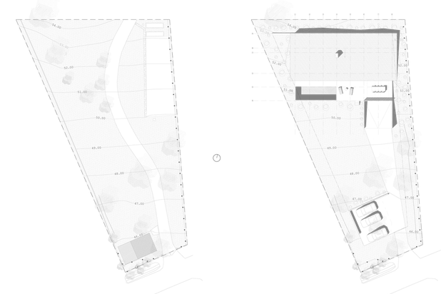 plan de masse-construction-maison-Bidart