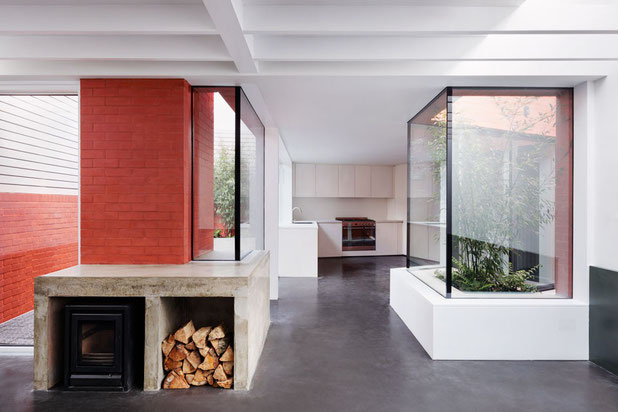 Relation intérieur / extérieur-construction-maison-Nantes