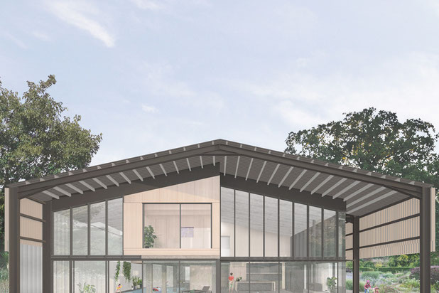 Hangar agricole requalifié en logement-rehabilitation-logement-Nantes