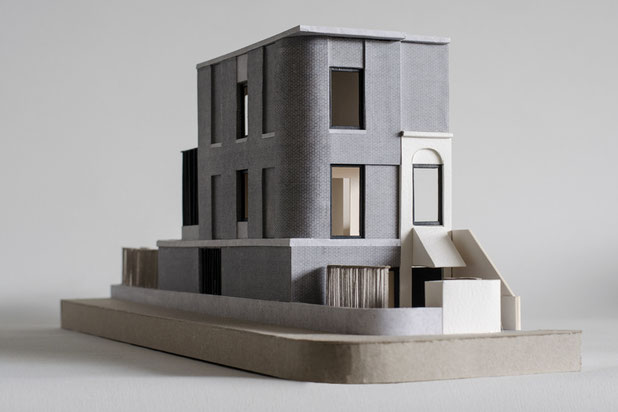 maquette d'étude-construction-logement-Nantes