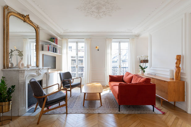 Salon-renovation-appartement-Paris
