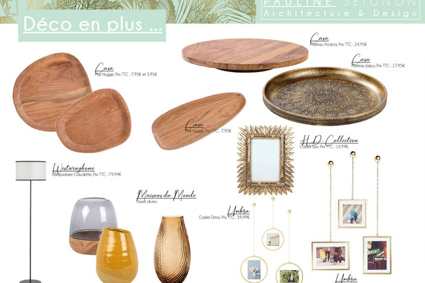 La planche déco générale-amenagement-appartement-Puteaux