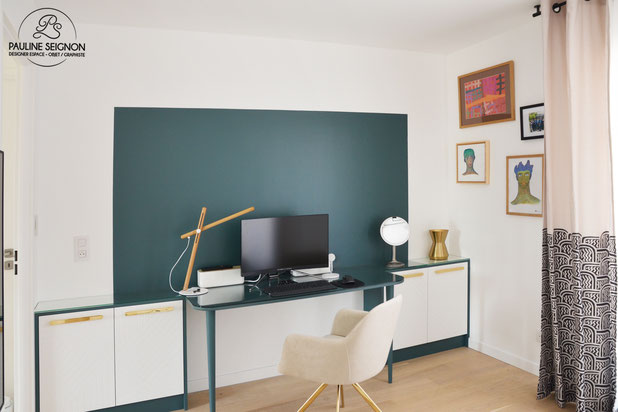 Bureau-amenagement-appartement-Puteaux