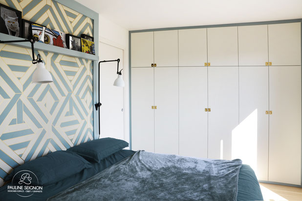 Chambre-amenagement-appartement-Puteaux