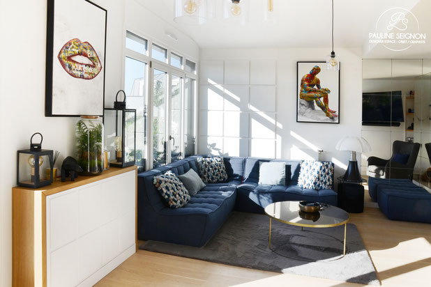 Salon-amenagement-appartement-Puteaux