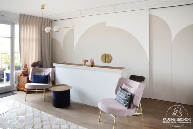 Cuisine fermée-renovation-appartement-Puteaux