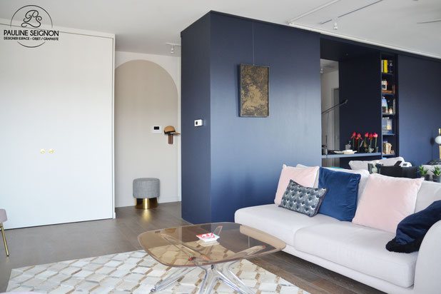 Salon-renovation-appartement-Puteaux