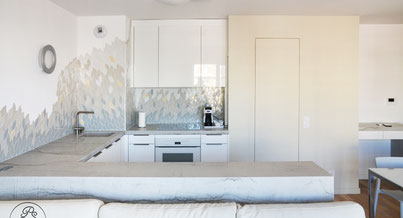 Photo d'un projet de Aménagement Appartement à Puteaux