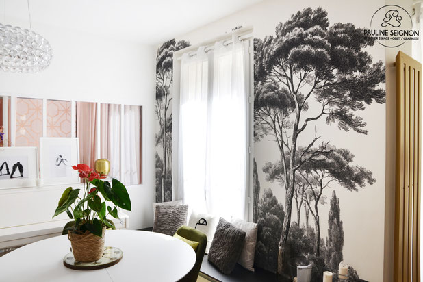 Salle à manger-renovation-appartement-Paris