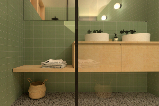 Salle de Bain-construction-maison-Lège-Cap-Ferret