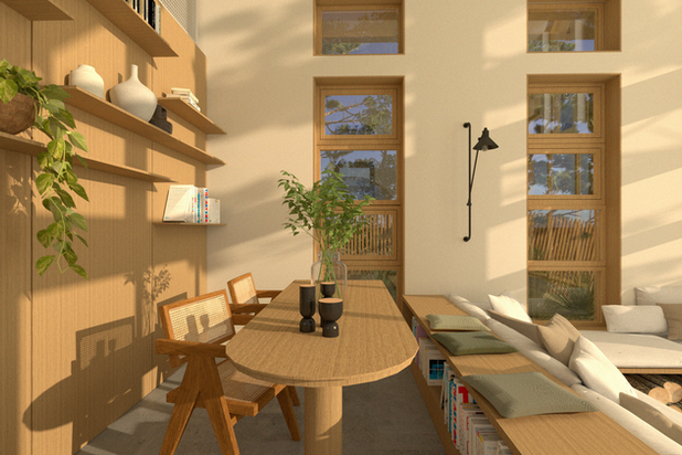 Séjour-construction-maison-Lège-Cap-Ferret
