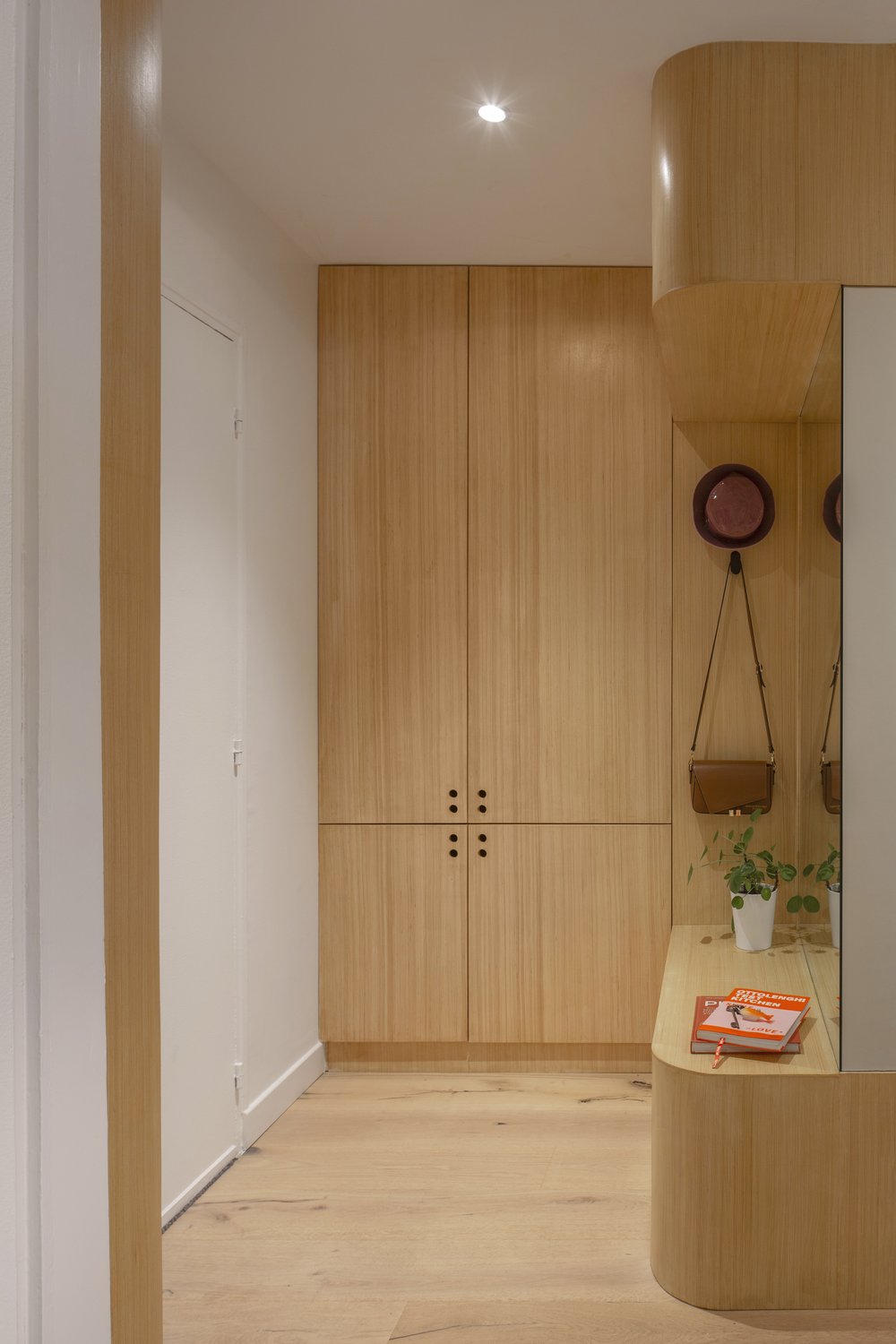 Entrée libre – rénovation d'appartement La Réunion