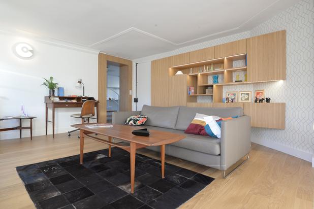 Séjour-rehabilitation-appartement-Paris