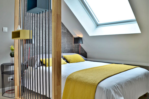 Le lit un peu isolé-amenagement-appartement-Lorient