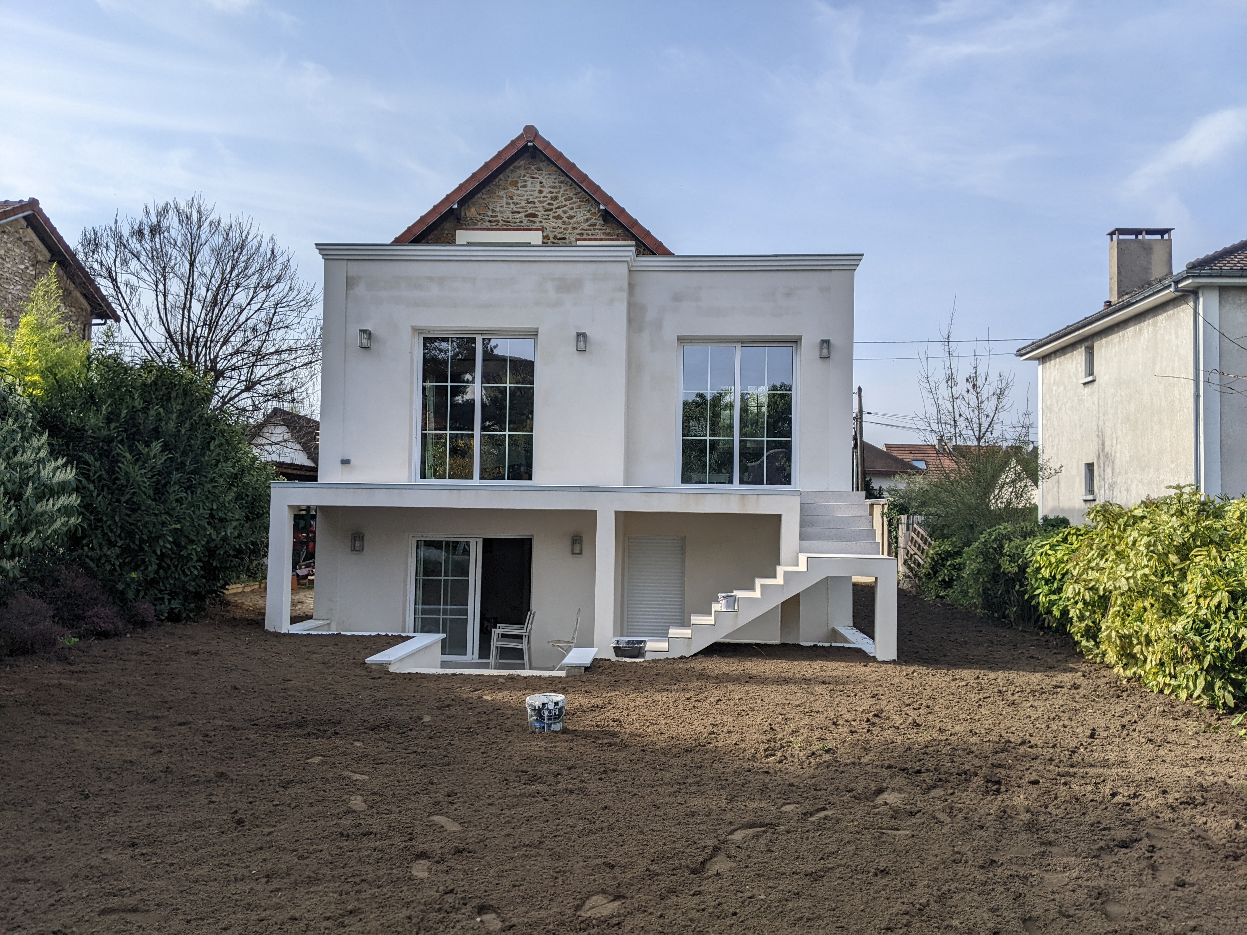 Agrandissement meulière – extension de maison Seine-Saint-Denis