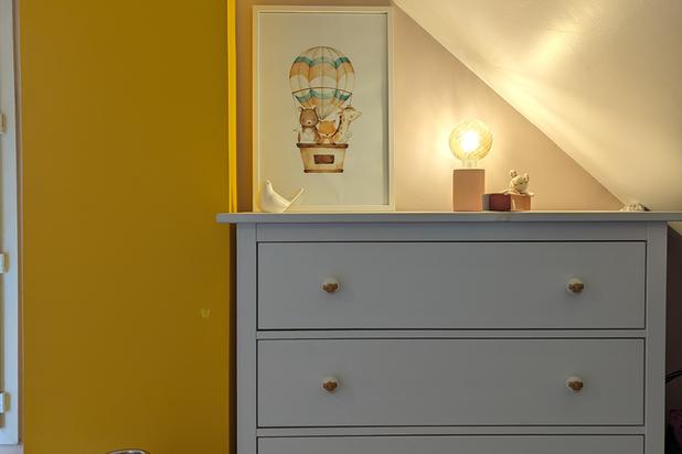 Une chambre douce et colorée-renovation-maison-Yerres