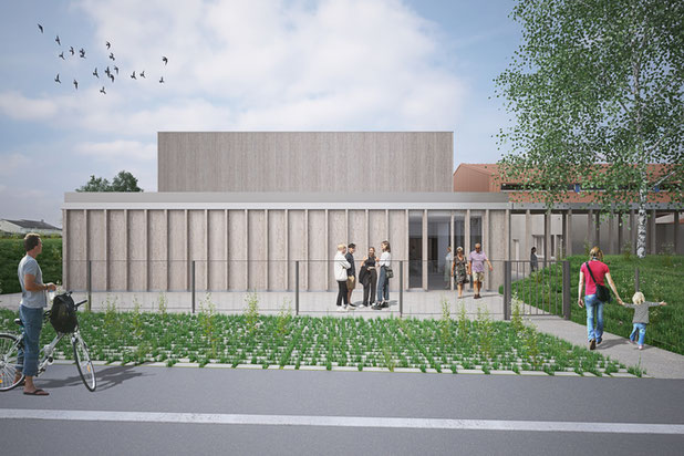 Façade sur rue-construction-equipement-Mours
