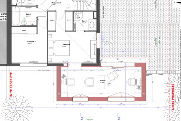 Plan-surelevation-maison-Tassin-la-Demi-Lune