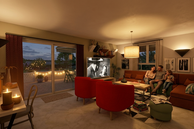 Vue 3D intérieure 2-agrandissement_extension-maison-Pusignan