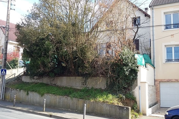 Avant-construction-garage-Massy