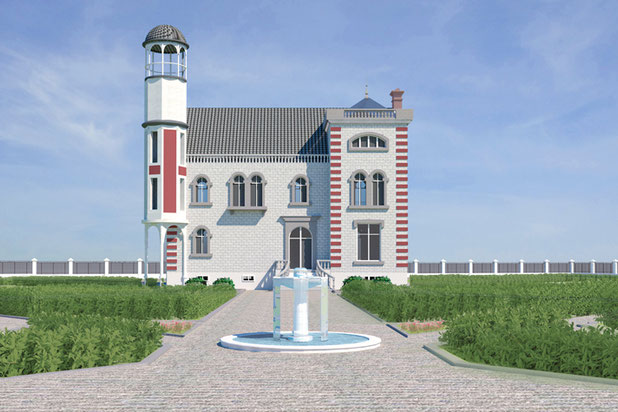 Entrée-construction-maison-Landeleau