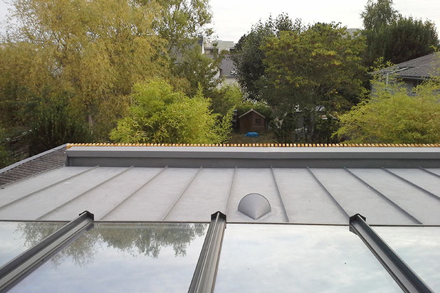 Vue de l'étage-agrandissement_extension-maison-Nantes