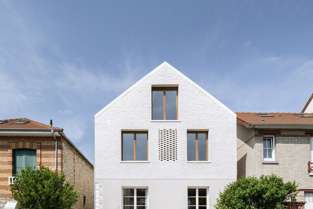 Façade sur rue-construction-maison-Joinville-le-Pont